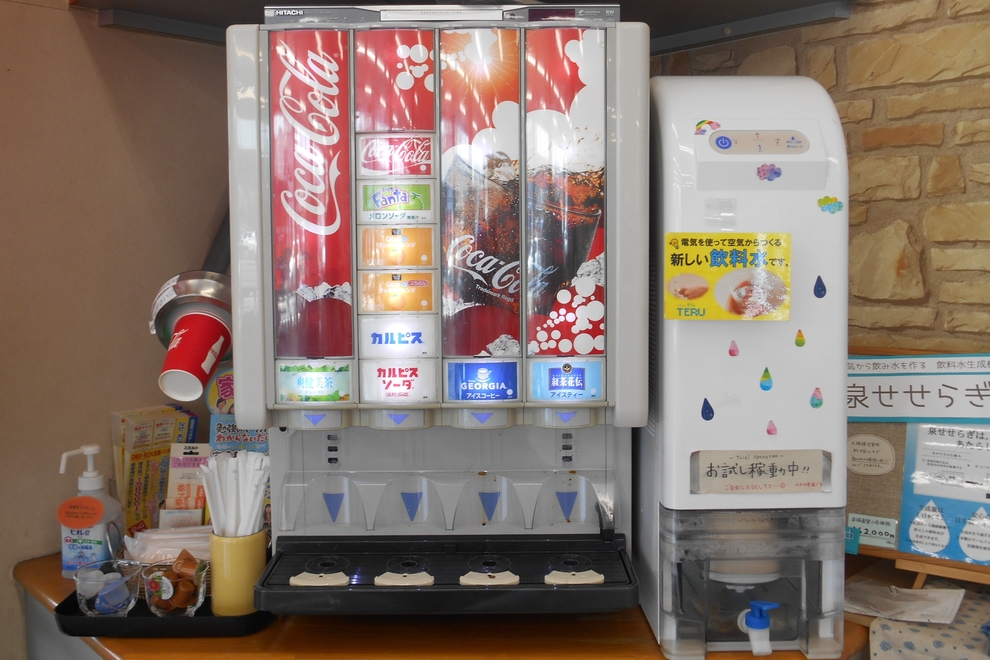 12江南 ドリンクコーナー